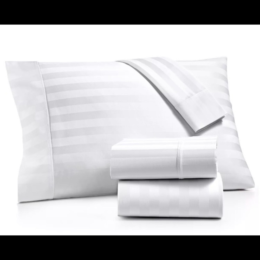 NEW. 100% Egyptian Cotton bed sheet set. Made in Egypt